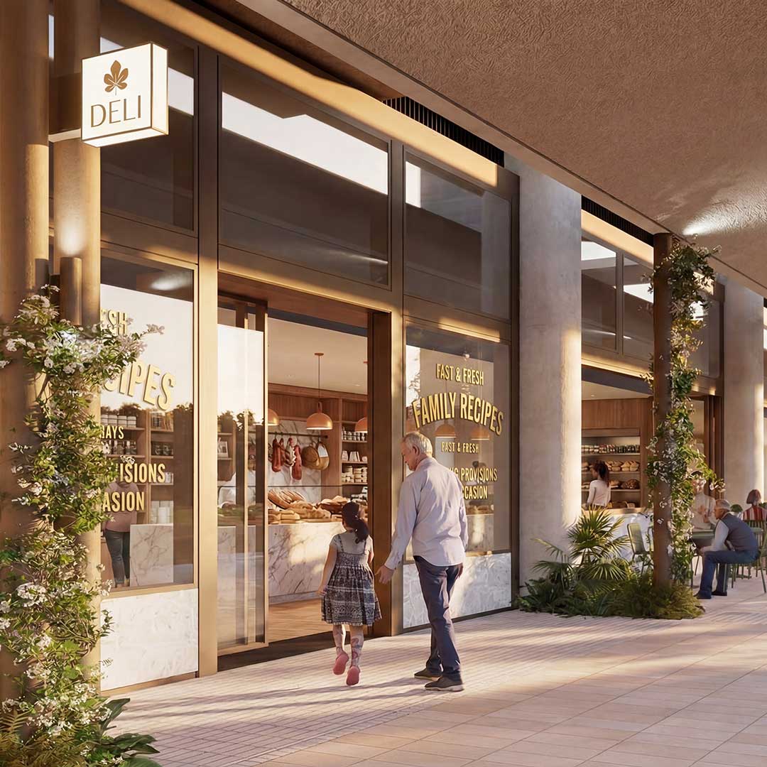 The Baybrook High Street Deli render