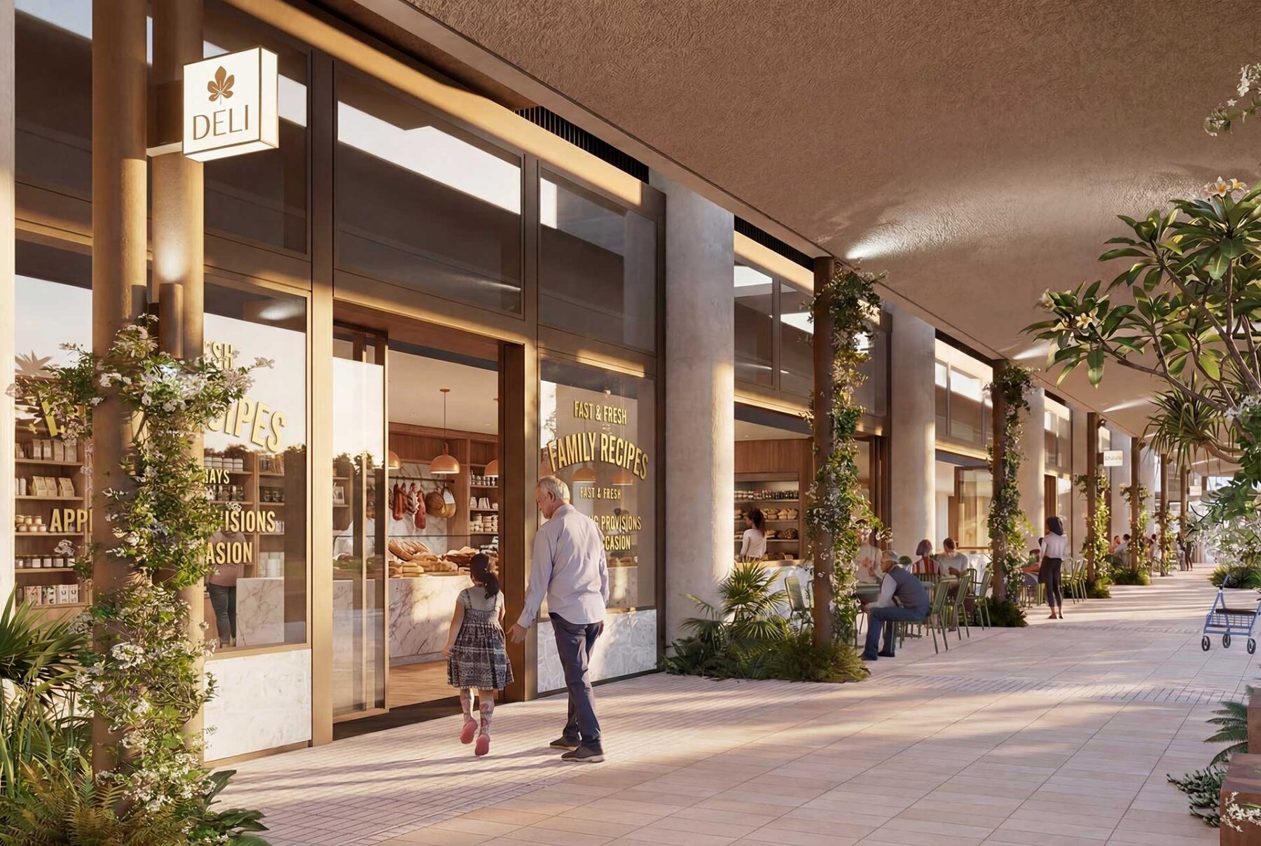 The Baybrook High Street Deli render