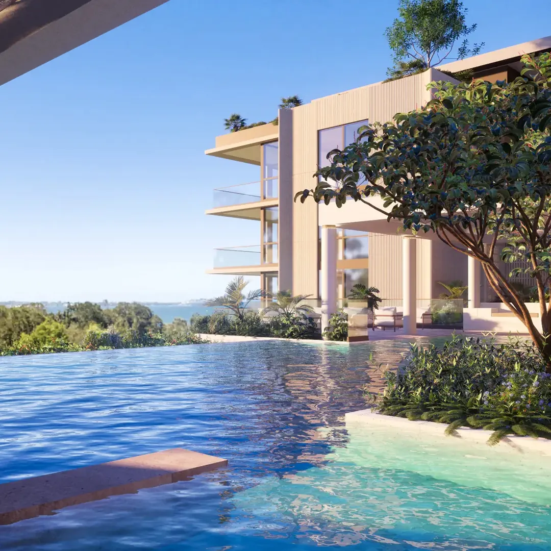 The Baybrook resort-style pool overlooking Moreton Bay Thumbnail