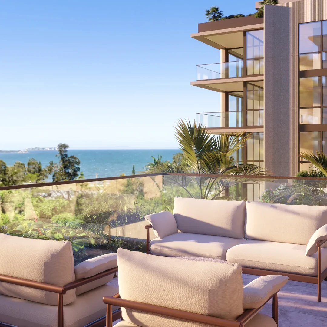 The Baybrook apartment balcony with Moreton Bay views Thumbnail
