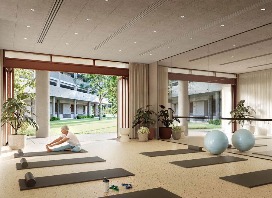 Amberfield Stage 3 wellness yoga studio