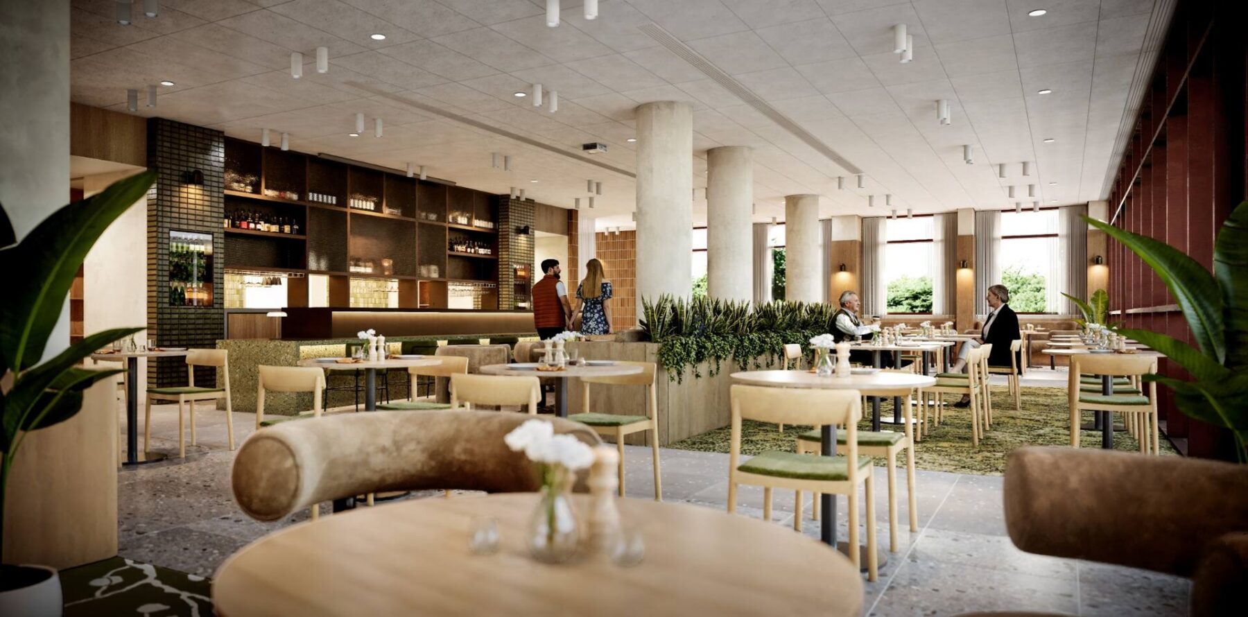 Amberfield Stage 3 café and dining