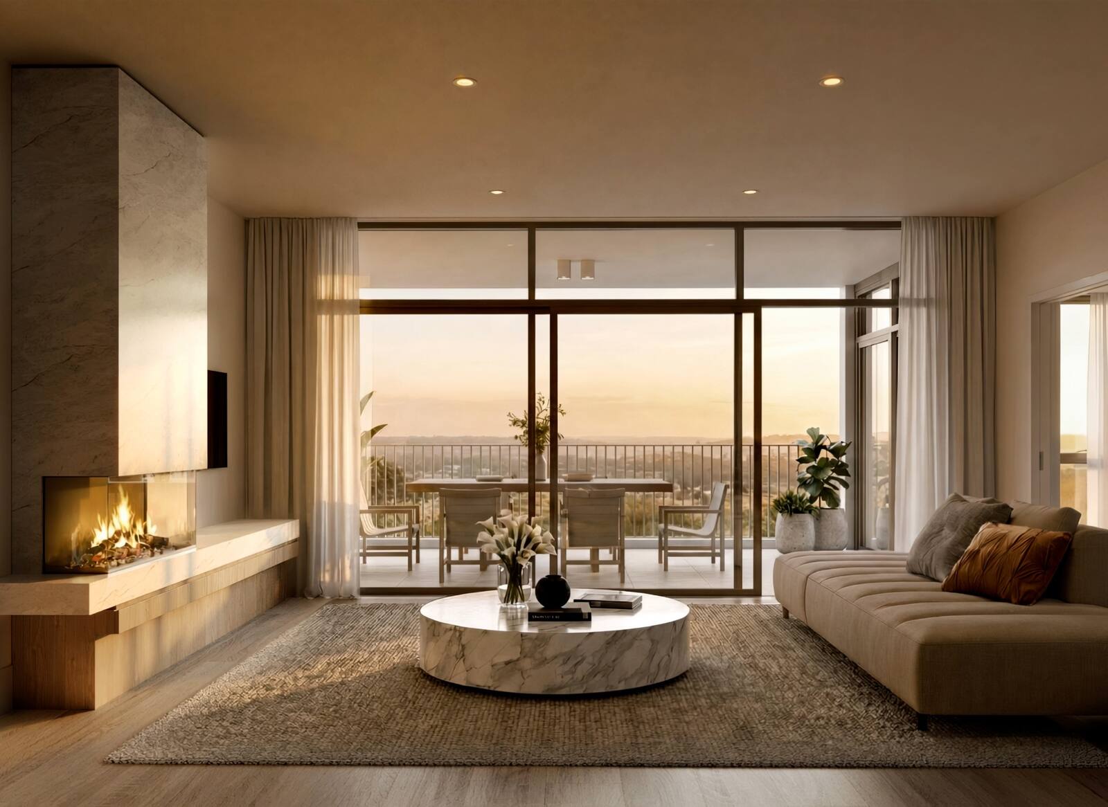 Amberfield Stage 3 apartment living room